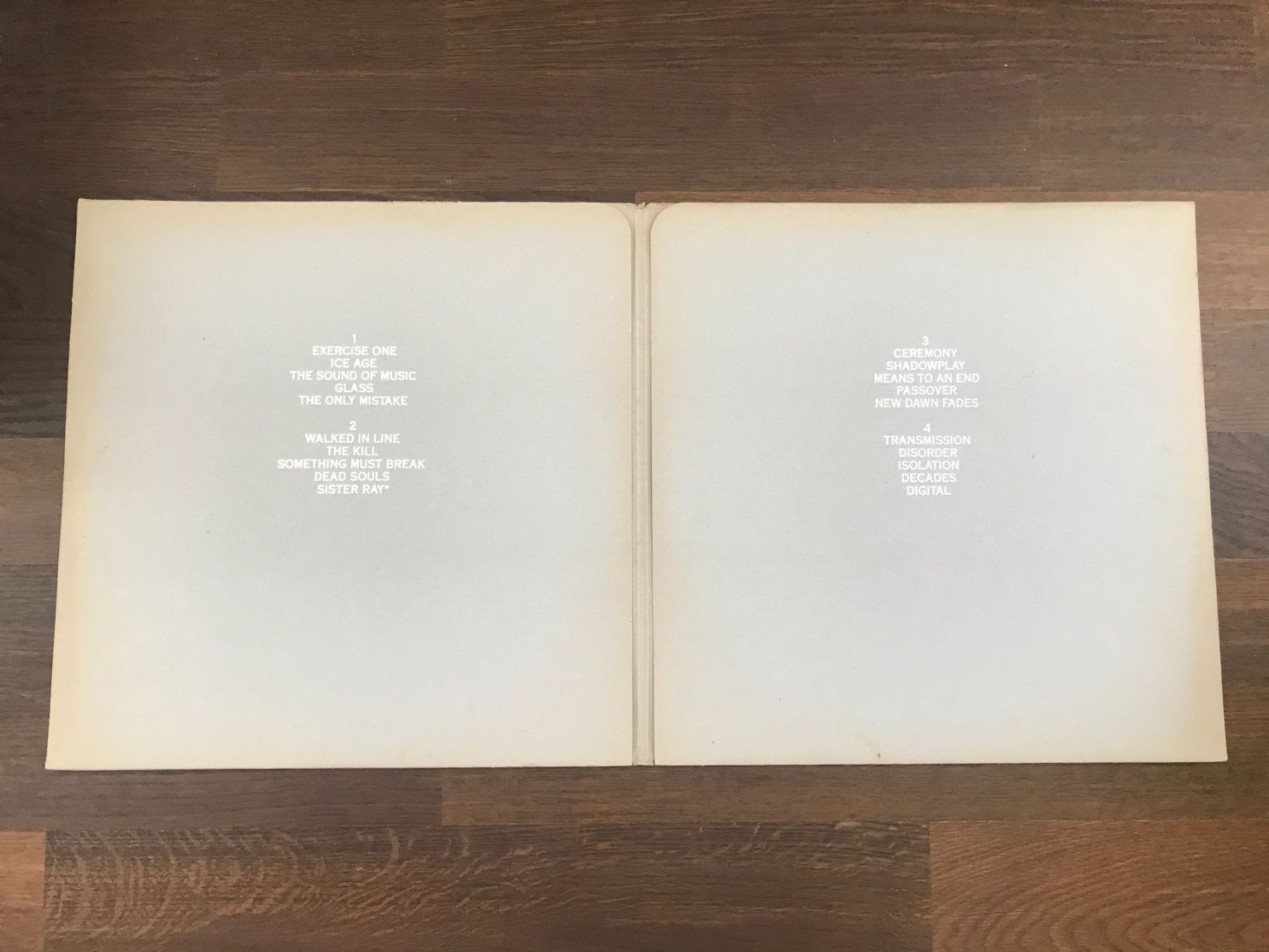 Dischi in vinile: JOY DIVISION - Still - 2Lp - 1981 UK – Usato da Buchs AG venduto da Archie 1
