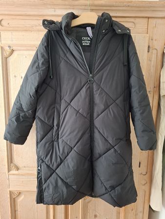 Schwarzer Wintermantel von Cecil, Grösse XL, Top Zustand! 