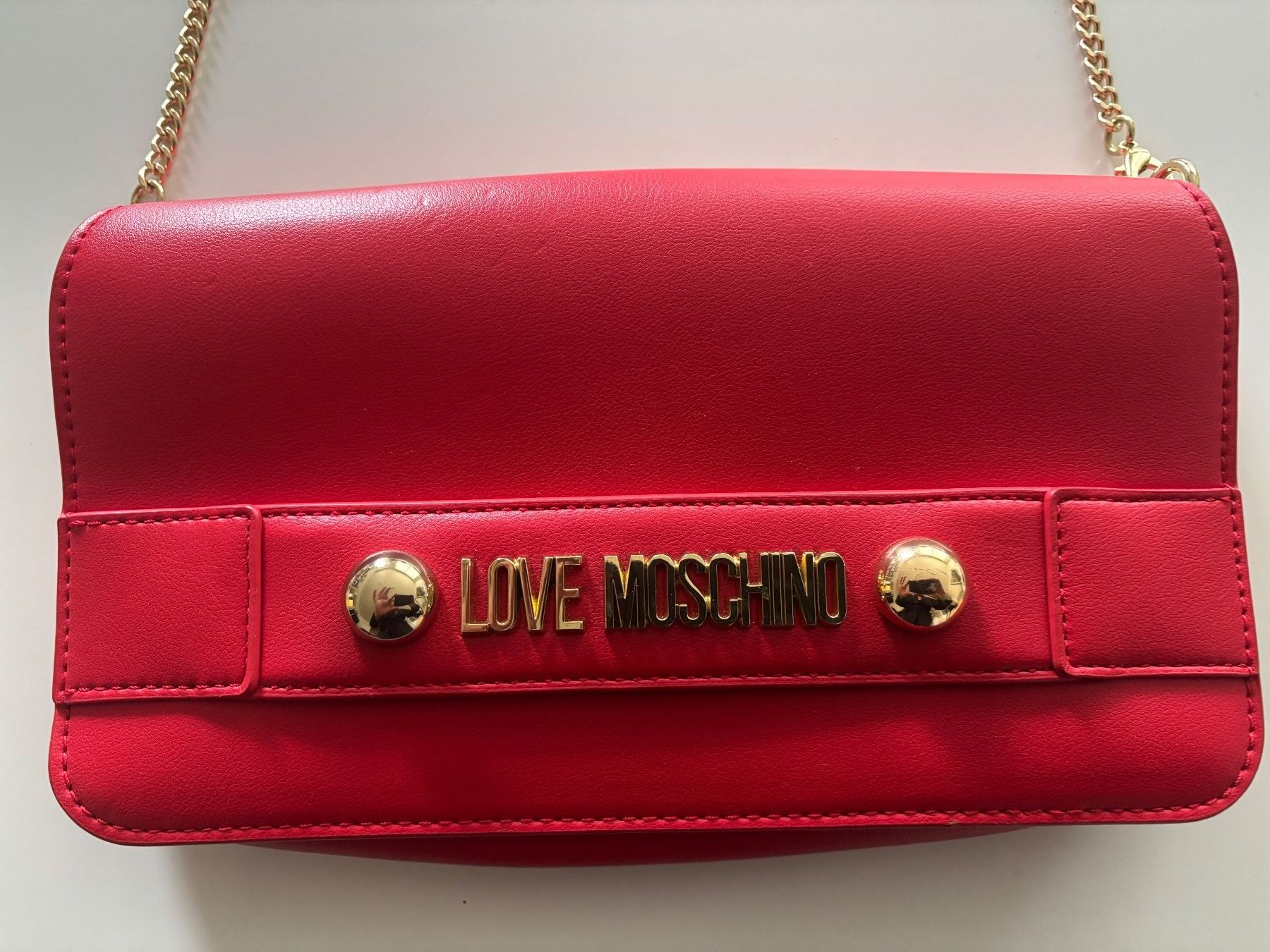 Moschino Borse da donna: Moschino Damentasche rot – Nuovo (secondo la descrizione) da Rapperswil SG venduto da wunderkiste03 1