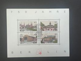 750 Jahre Berlin Berlin Block 8  FDC (4410)
