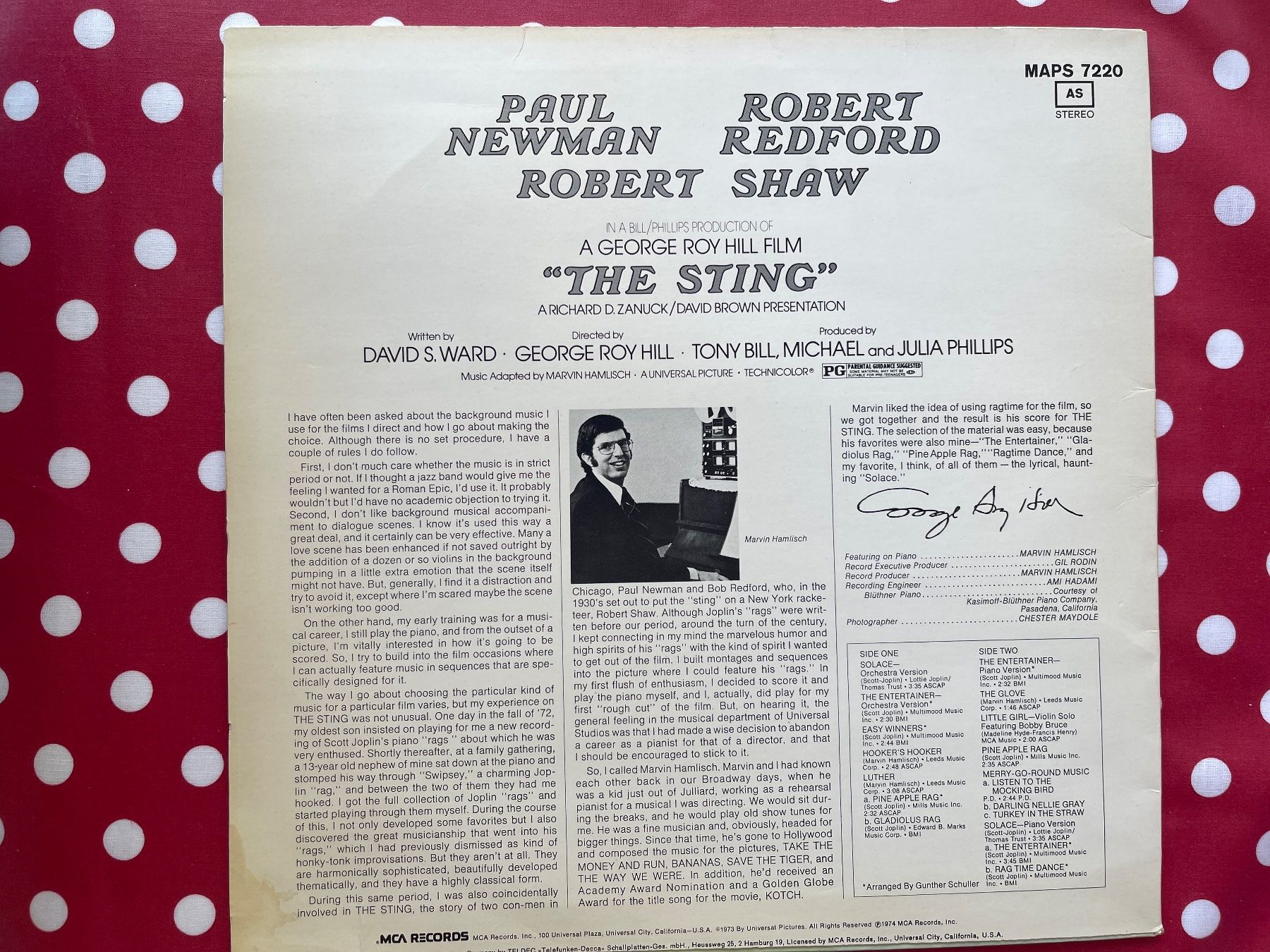 Dischi in vinile: S157/Der Clou Soundtrack – Usato da Frutigen venduto da Philippe_jsp 1
