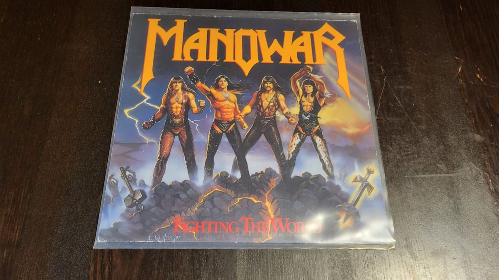 Manowar Fighting the World LP | Kaufen auf Ricardo