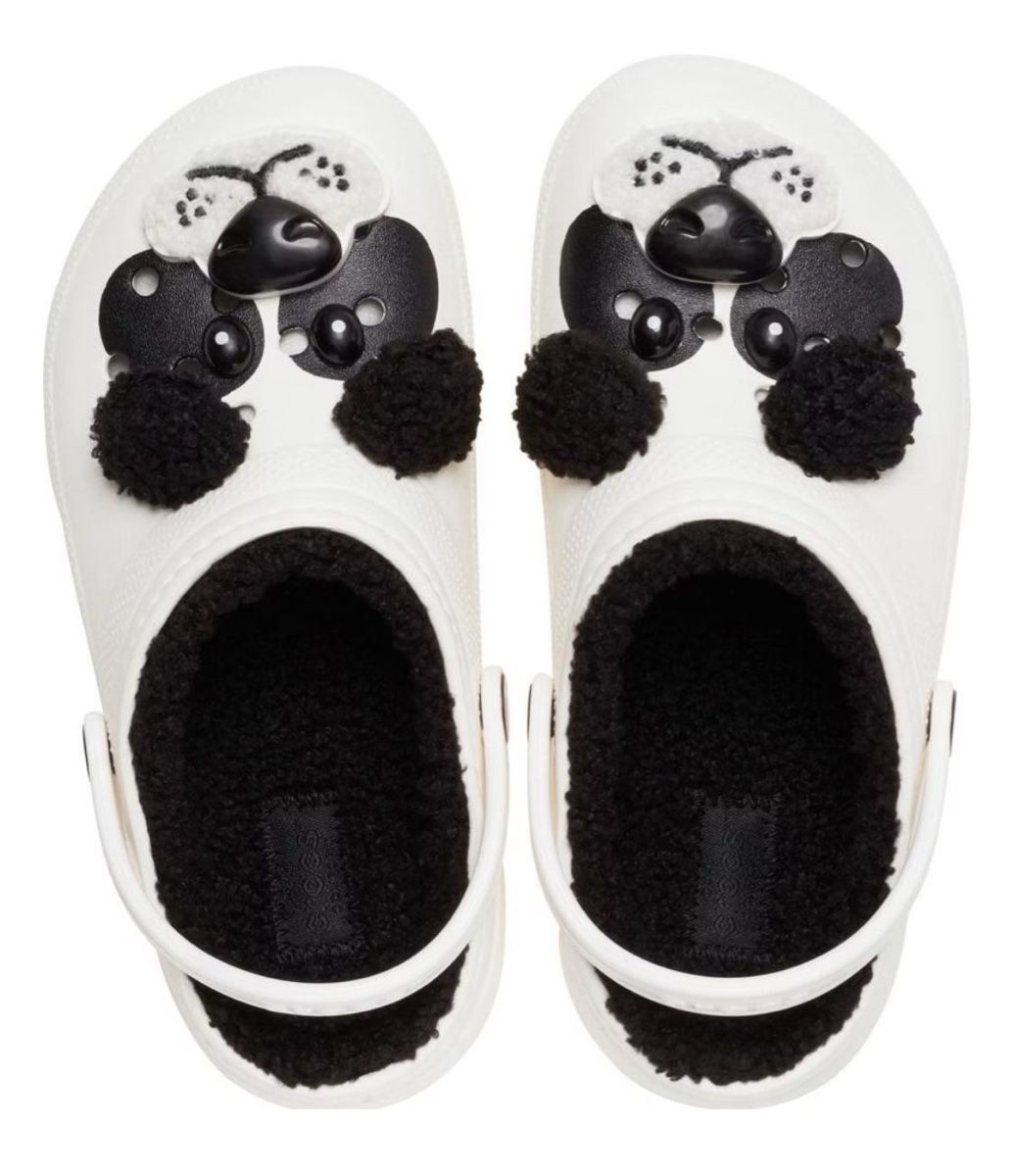 Crocs Scarpe per ragazzi: Crocs T's ClassicLined IAM PandaClog | Grösse 24 – Nuovo (secondo la descrizione) da Rotkreuz venduto da Rajah