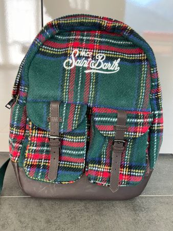 MC2 Saint Barth Rucksack Tartan, Neu mit Etikett!