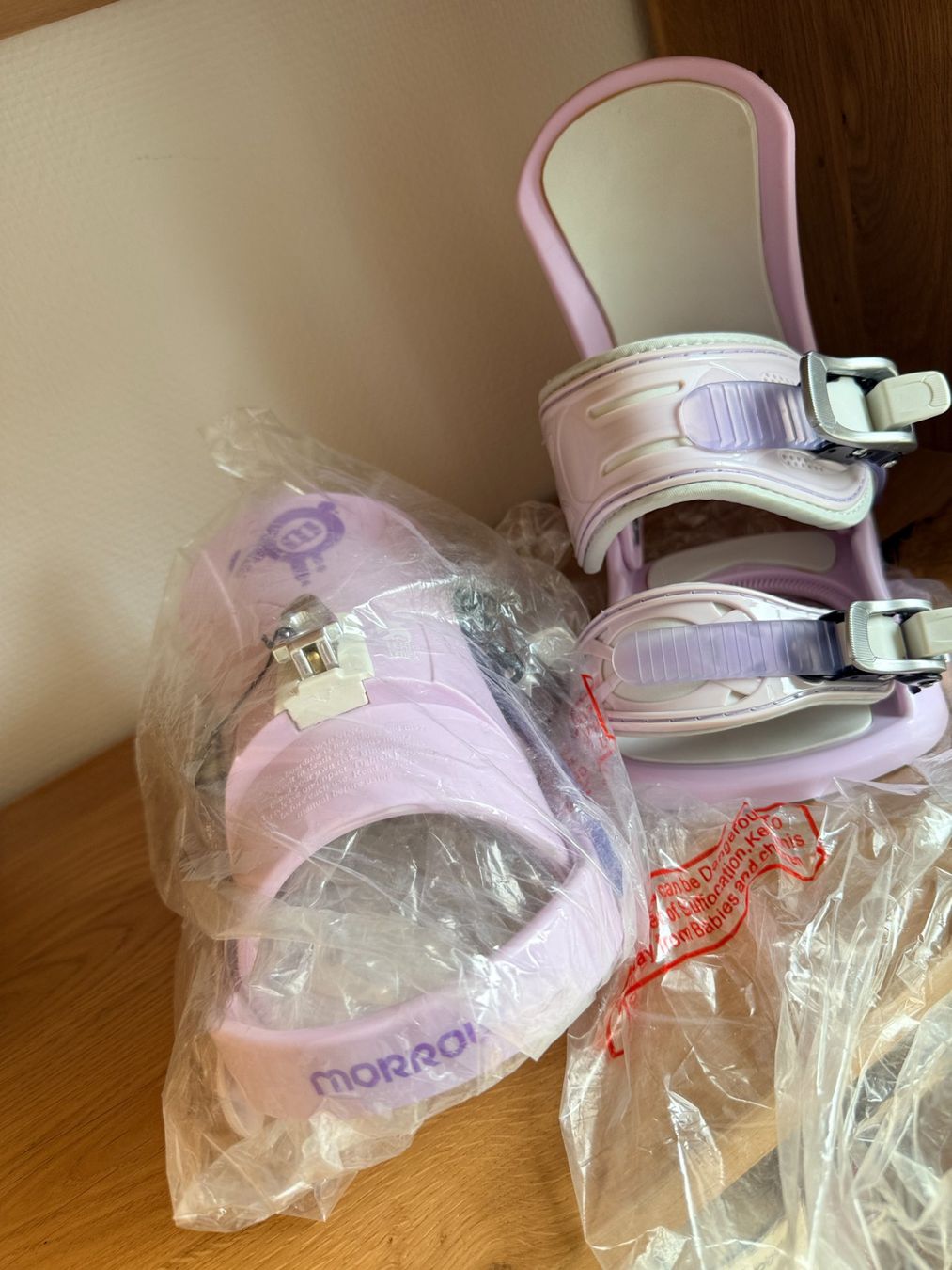 Attacchi: Morrow Mädchen Slider Snowboard Bindung Lavender Gr S. – Nuovo e nell'imballaggio originale da Neerach venduto da topshotta 1