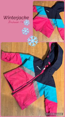 Winterjacke Phenix Grösse 116 Mädchen bunte Farben