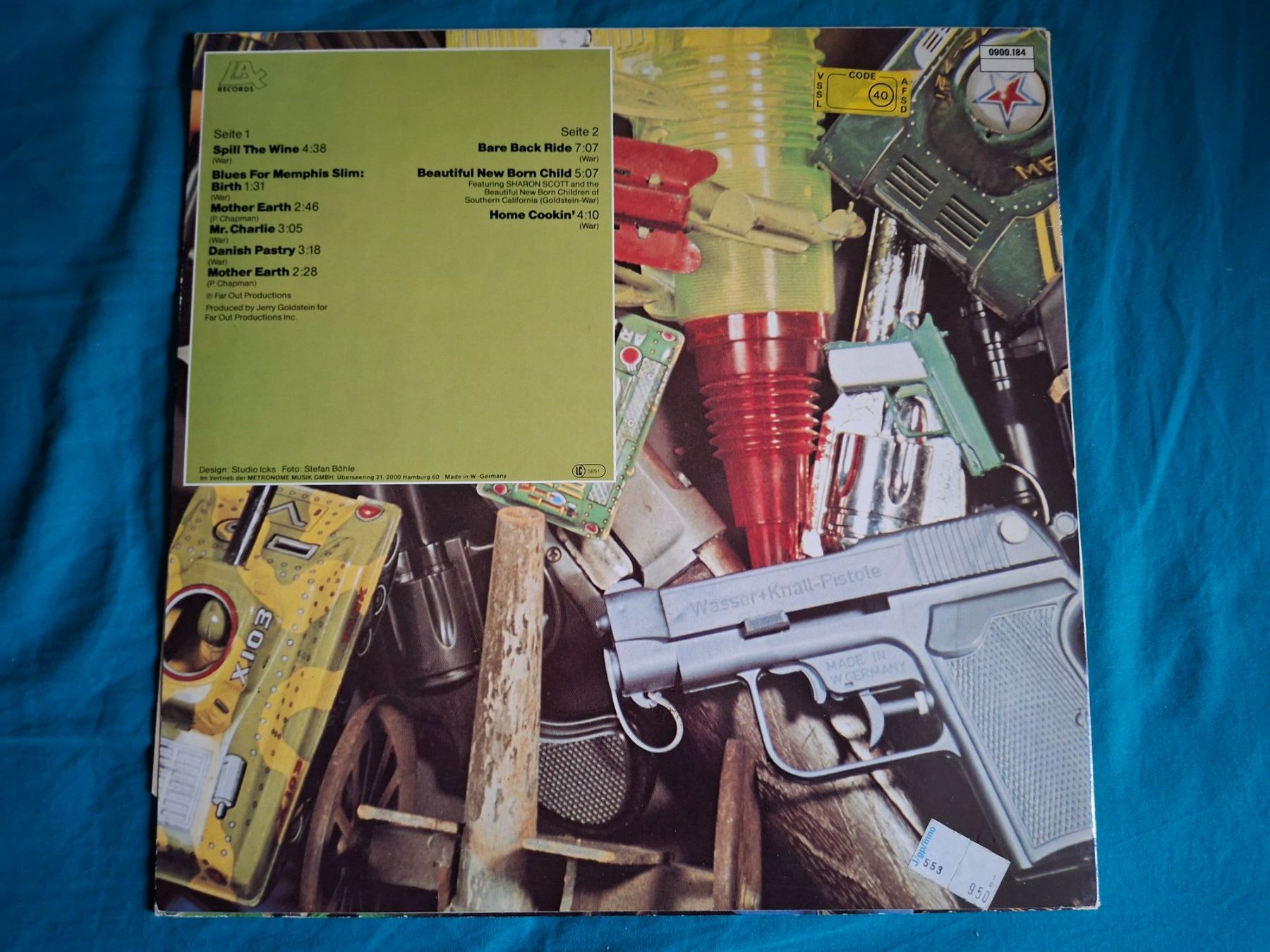 Dischi in vinile: Eric Burdon & War Limitierte Auflage LP Vinyl – Usato da Burg AG venduto da ..machine_rec.. 1