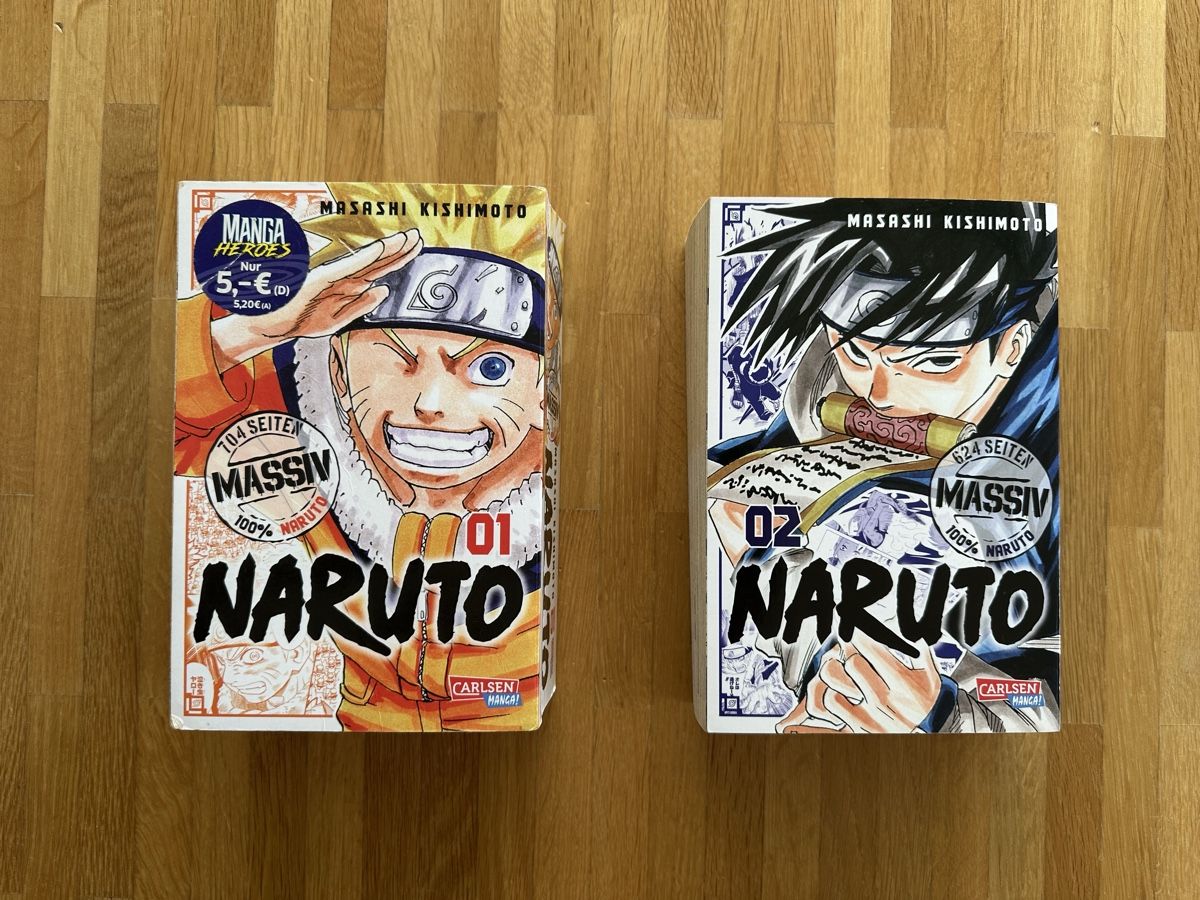 Fumetti: NARUTO Massiv Band 1-2 – Usato da Luzern venduto da HochM16