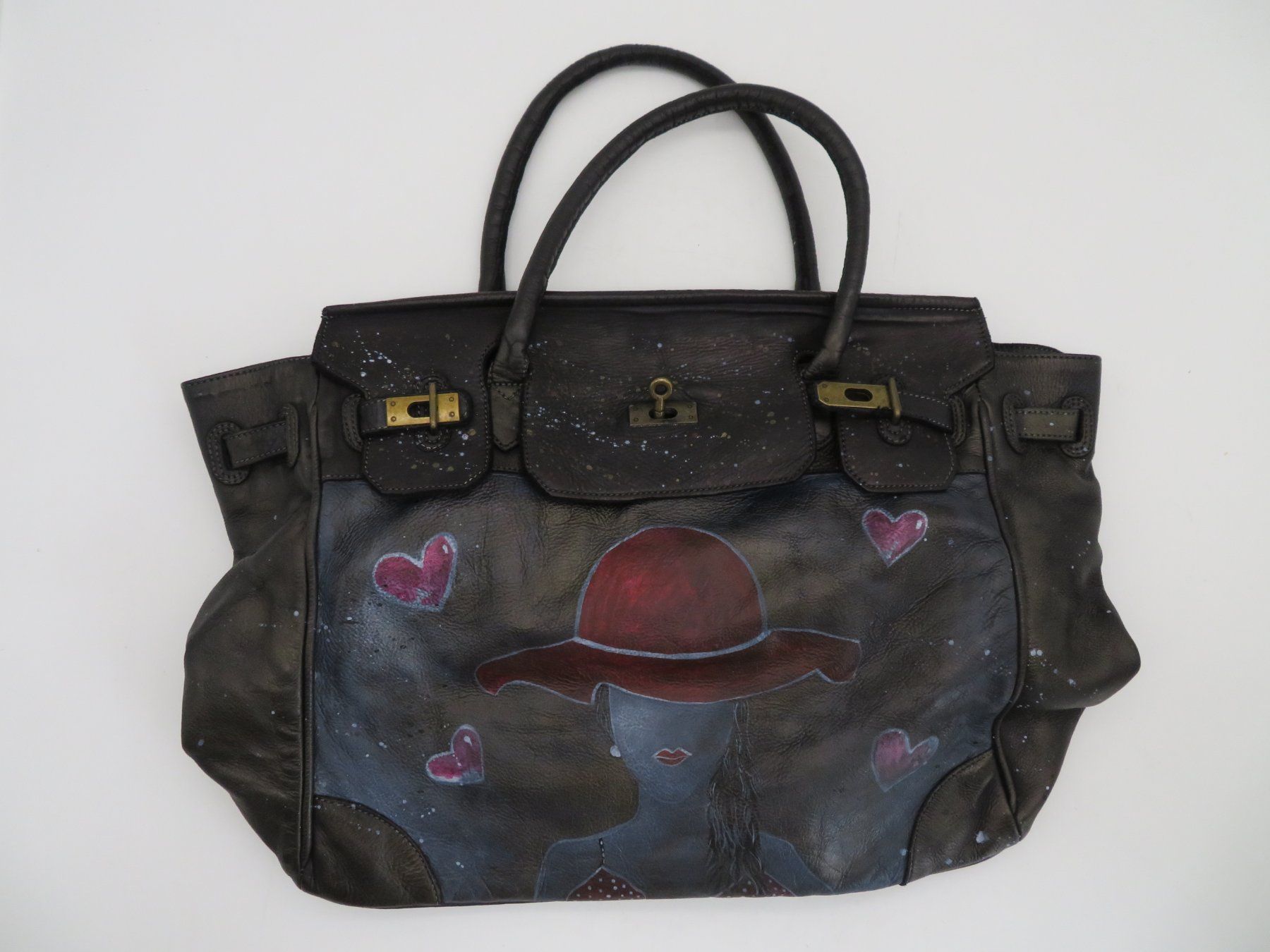 Borse da donna: Echtleder Handtasche Birkin-Stil – Usato da Reinach BL venduto da WBZ-Flohmarkt