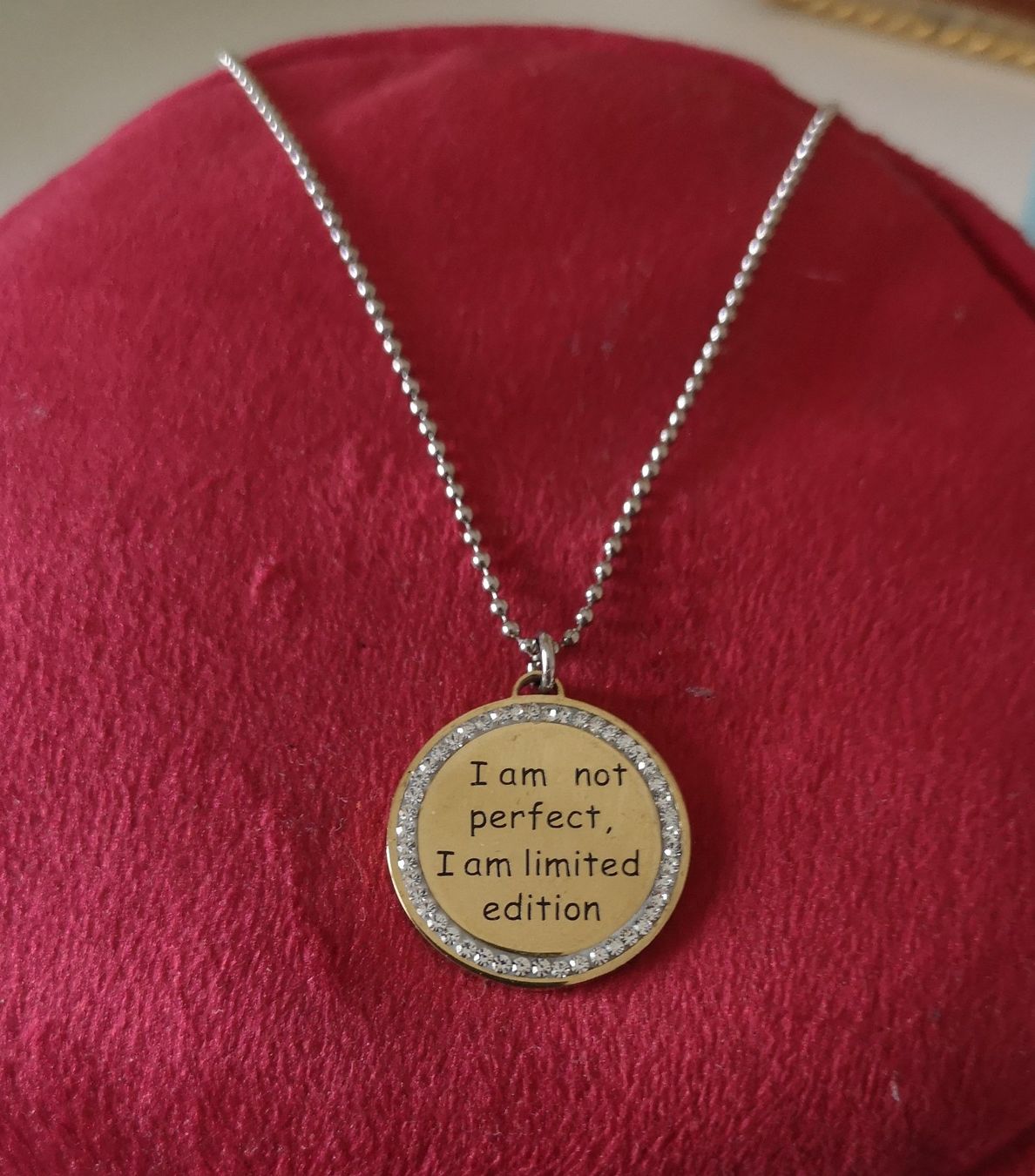 Ketten: Collana STROILI con scritta – Gebraucht aus Marly von Fiore27