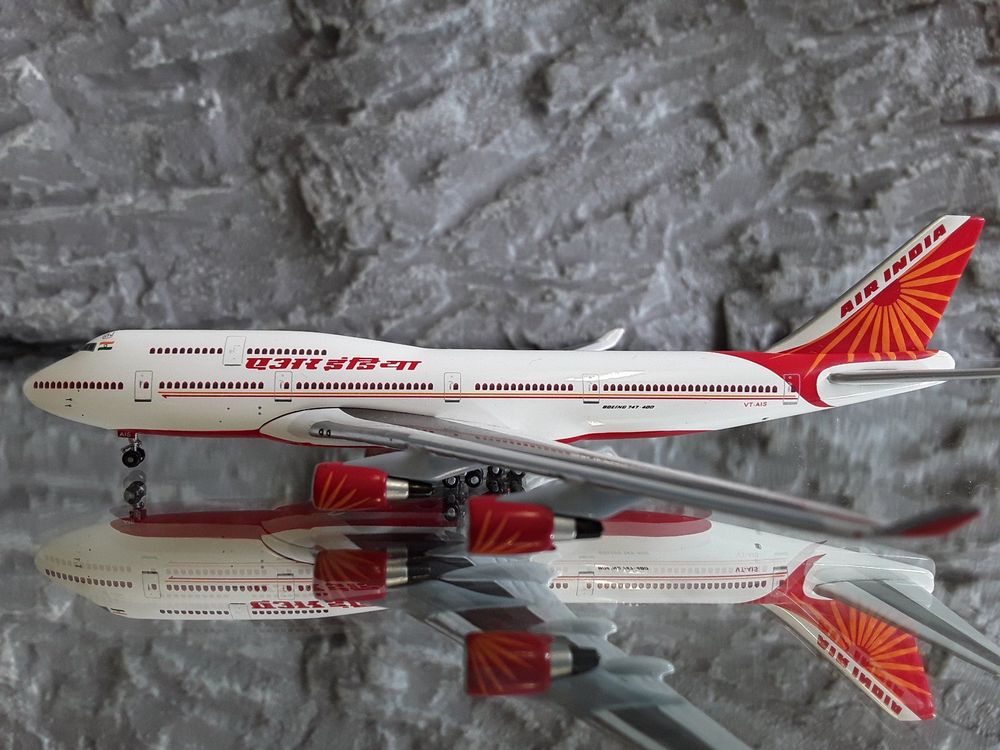 SAS Viking SE-DFZ 747-200 Flymodell Die-Cast 1: 500 Norway