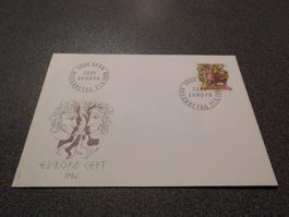Briefmarke Europa Cept 1986 / 0.90
