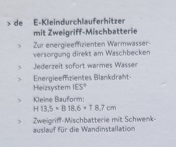 Toutes les machines: E-Kleindurchlauferhitzer – Neuf (Voir description) à Rickenbach LU par erli75 6