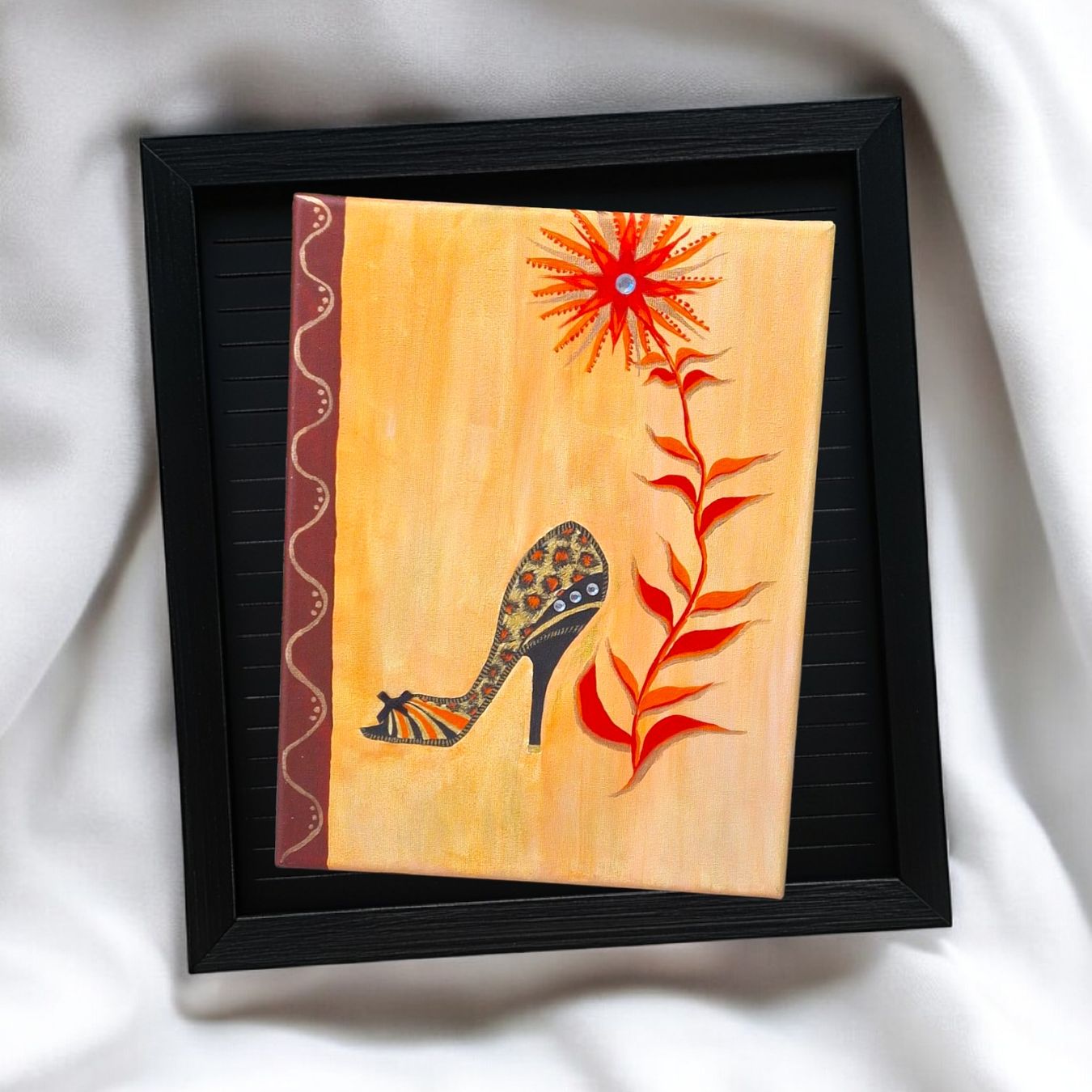 Dipinti: Tableau acrylique "Talon aiguille"UNIQUE/Peint Main(RETRAIT) – Nuovo e nell'imballaggio originale da Etoy venduto da MyStyleMyMode 7