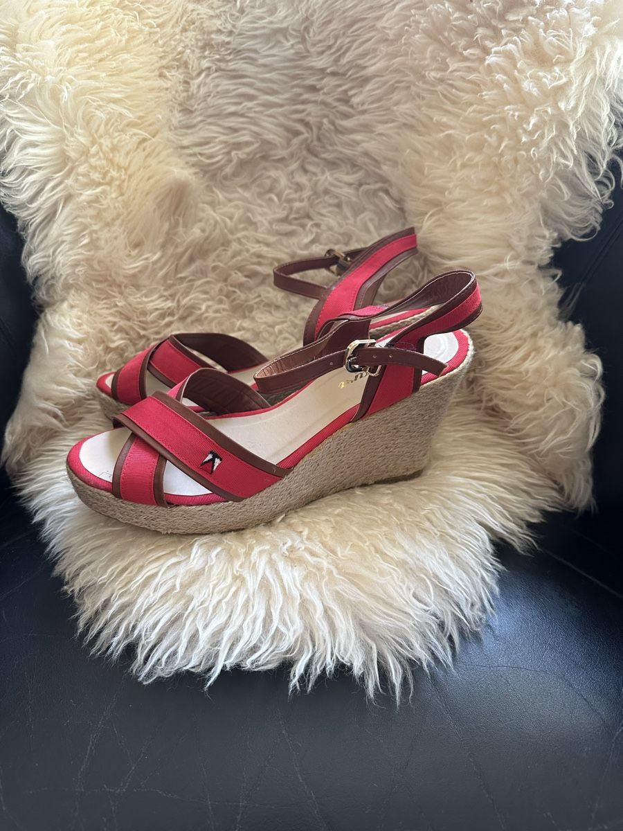 Scarpe da donna: Sandalen Rot Gr.40 – Nuovo (secondo la descrizione) da Dorf venduto da marfikgnidka 1
