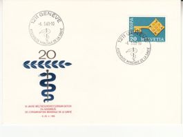 Sonderstempel OMS. 2 Genève 1968