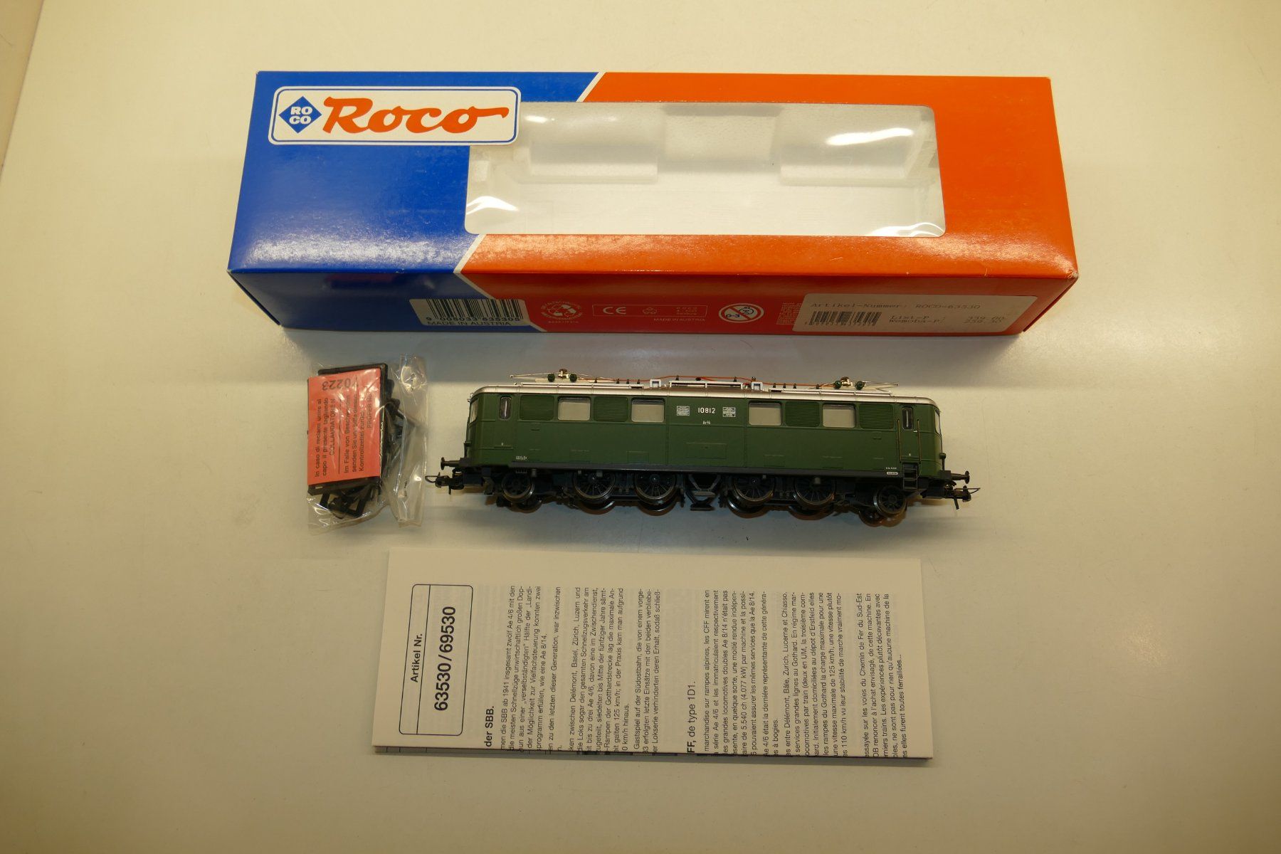 Roco Modellini di ferrovie: Roco H0: SBB Elektrolok Ae 4/6 – Nuovo (secondo la descrizione) da Niederhasli venduto da rail-duerst