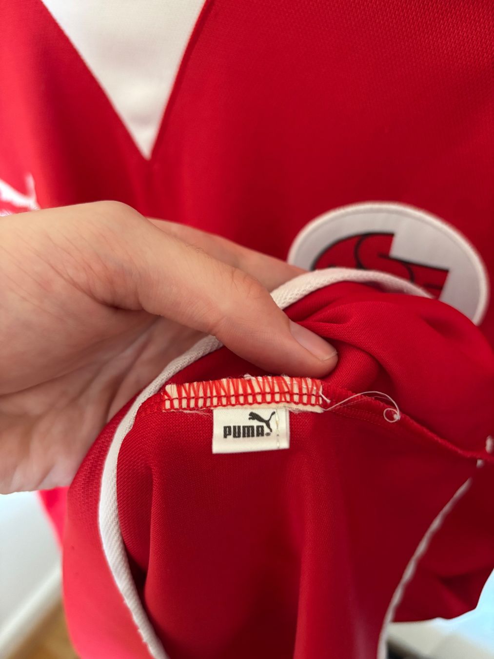 Puma Canottiere & Pantaloni: Schweiz Nati Heimtrikot 2002-2003 Original – Usato da Bern venduto da Lelixino 4
