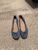 Ballerines new 36 bleu daim fait main