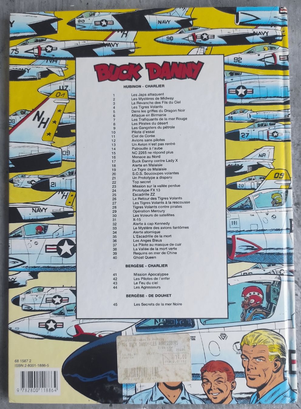 Fumetti: BUCK DANNY 44. Les Agresseurs – Usato da Biel/Bienne venduto da pijama 1