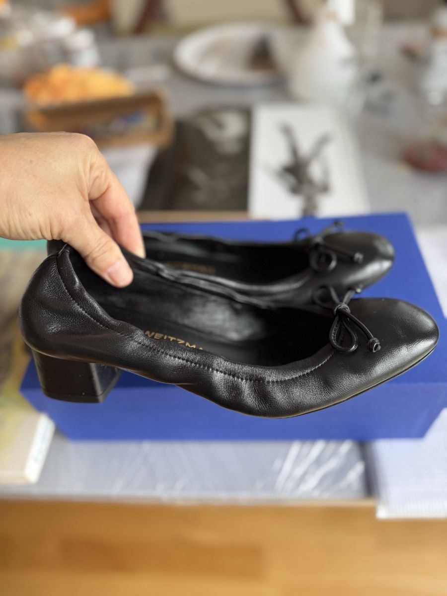 Scarpe da donna: Stuart Weitzman Black Leather Pumps 37 – Usato da Zürich venduto da gracieteS 1