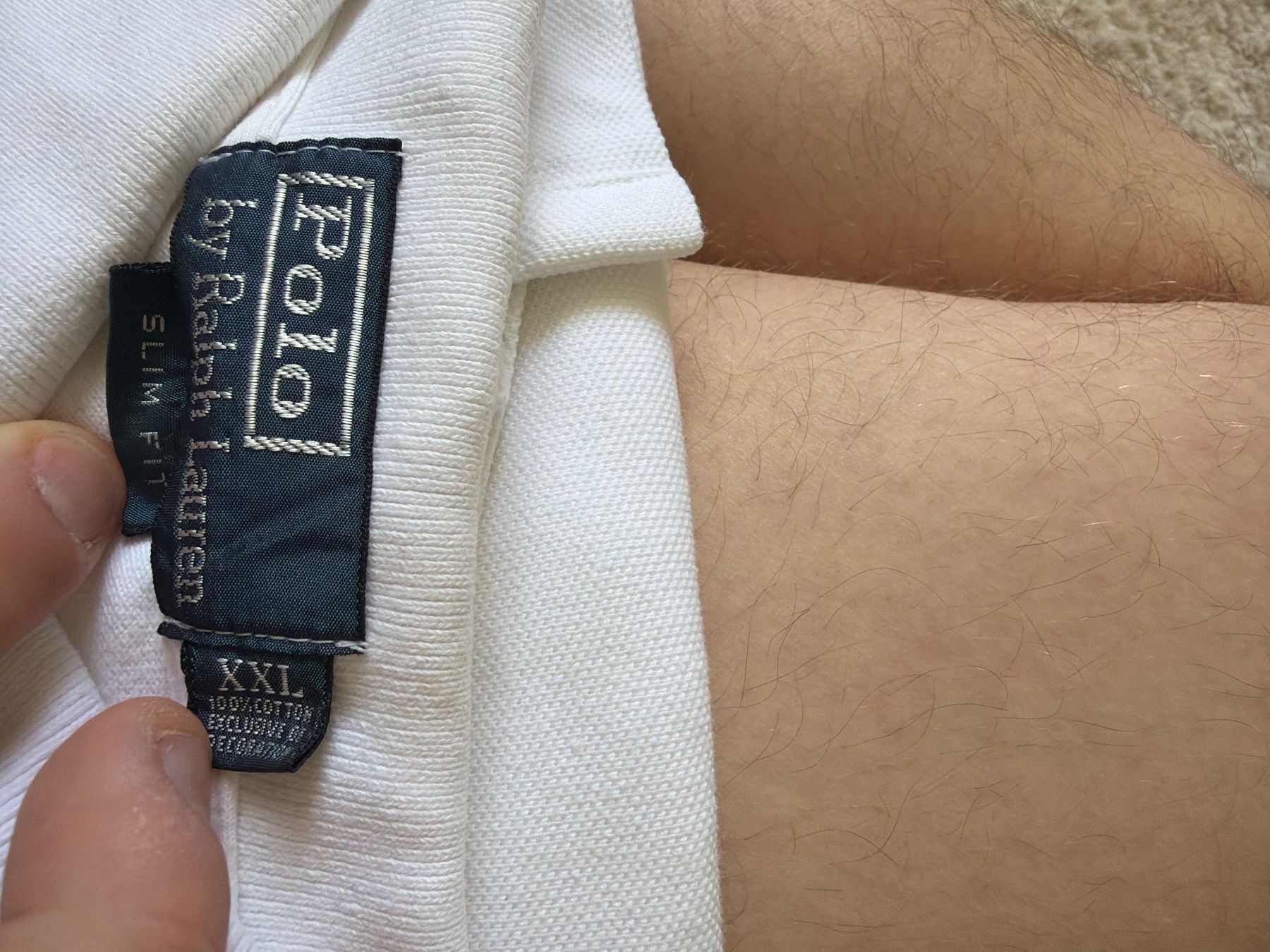 Ralph Lauren Polo-Shirts: Polo Ralph Lauren Blanc - Taille XXL – Neu (gemäss Beschreibung) aus Hauterive NE von Leo_o 3