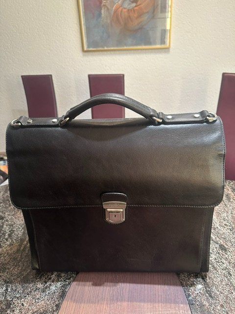Picard Koffer & Taschen: Picard Aktentasche Schwarz aus Leder – Neu (gemäss Beschreibung) aus Rorschach von Miki-Mini 1