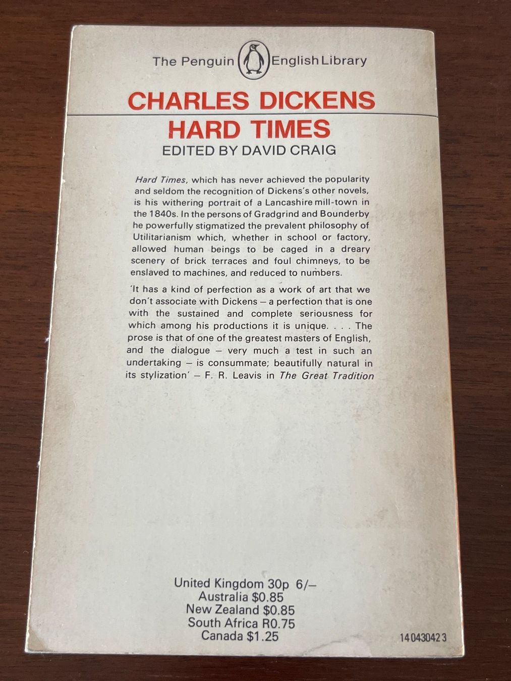 Bücher: Buch - HARD TIMES, Charles Dickens, Englisch – Gebraucht aus Luzern von Jiggy_8898 1