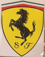 Ferrari Aufkleber 11.5x8.8cm Official Product (Art. 507)