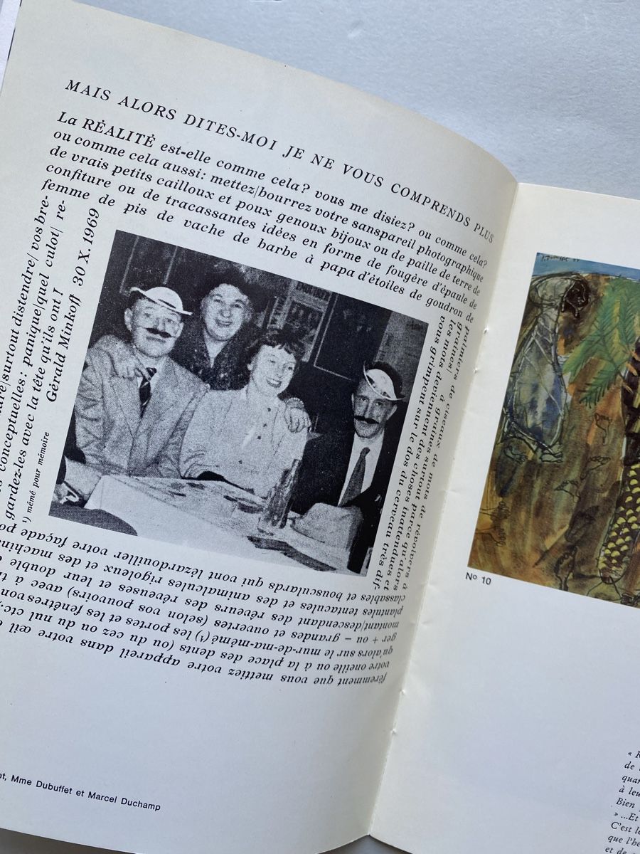 Libri: DUBUFFET Jean 1970 – Usato da Zürich venduto da lesgarcons