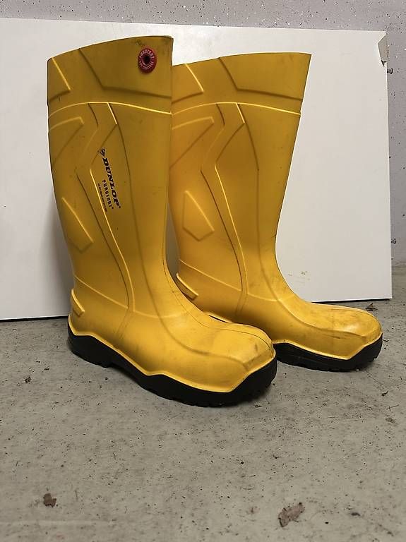 Dunlop Herrenschuhe: Dunlop Gummistiefel Gelb – Gebraucht aus Oberbipp von 66f_8sqj