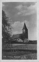 Alte Ansichtskarte Kilchberg ZH, Kirche, 1957