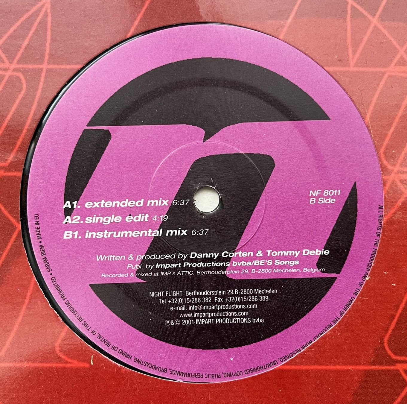 Schallplatten: D-Lambo – Crazy (2001, Vinyl) – Gebraucht aus Oftringen von Vucki 2