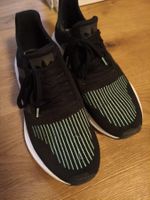 Adidas Swift Run Sneaker Schwarz/Mintgrün Gr. 46 2/3 (US 12)