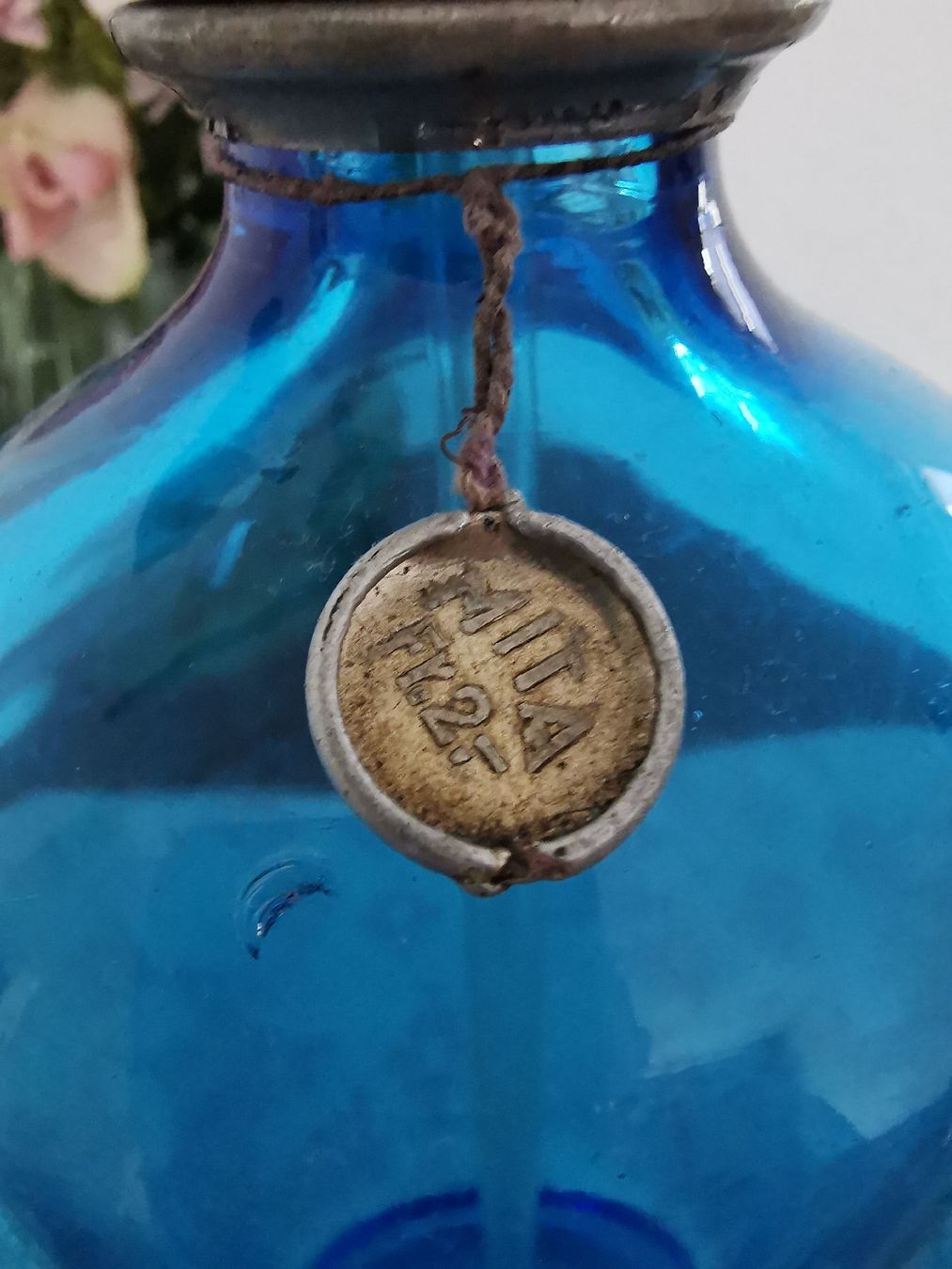 Flaschen: Vintage Siphonflasche Gebr. Widmann Winterthur, Blau – Gebraucht aus Wetzikon ZH von Tothart 5