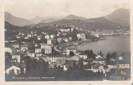 AK Lugano gel. 18.6.1925