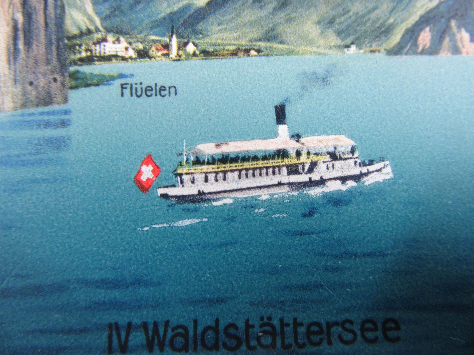 Cartoline postali: 4WALDSTÄTTERSEE RADDAMPFER GOTTHARDBAHN URI AK – Usato da Ettingen venduto da Hausi4711 1