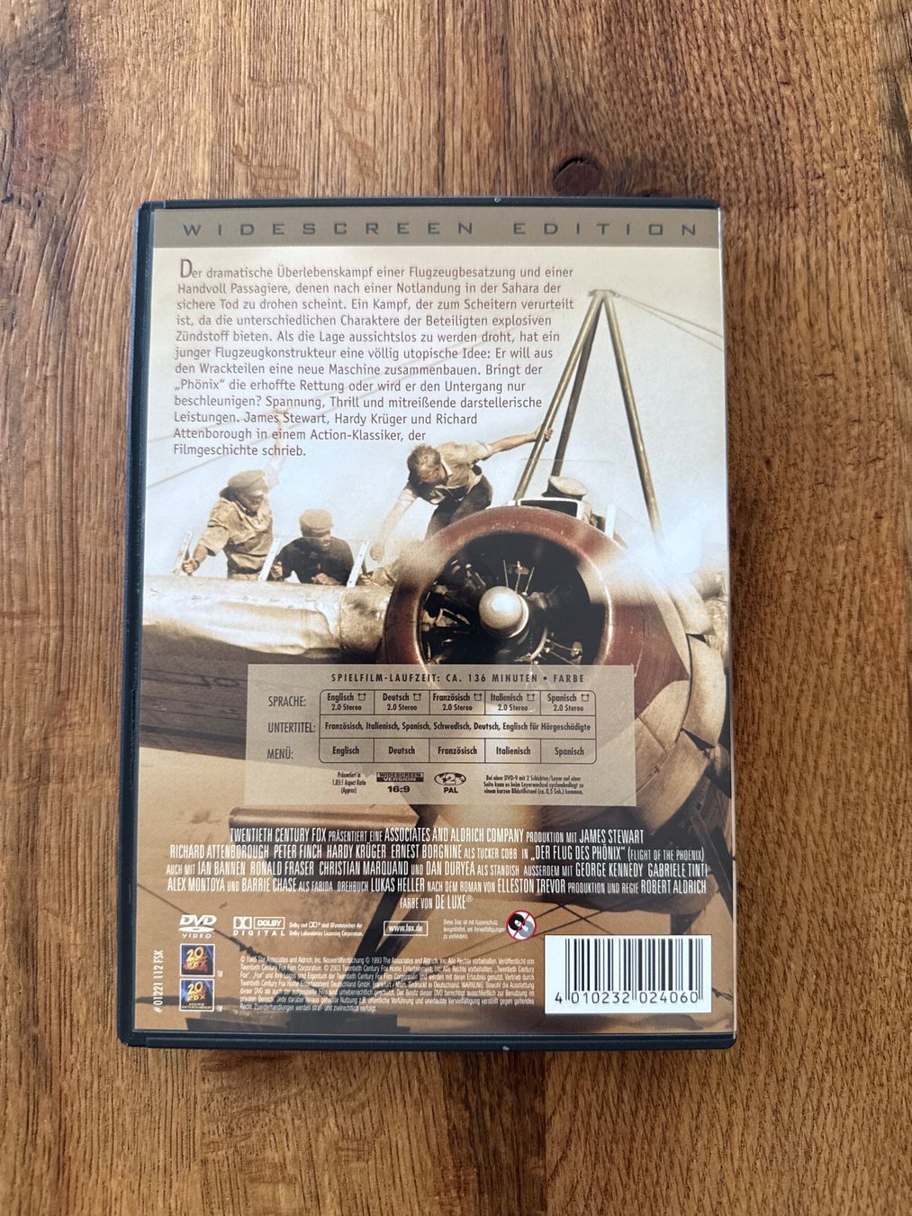 Alle DVDs: Der Flug des Phoenix (1965) DVD – Gebraucht aus Zürich von Gekuu 1