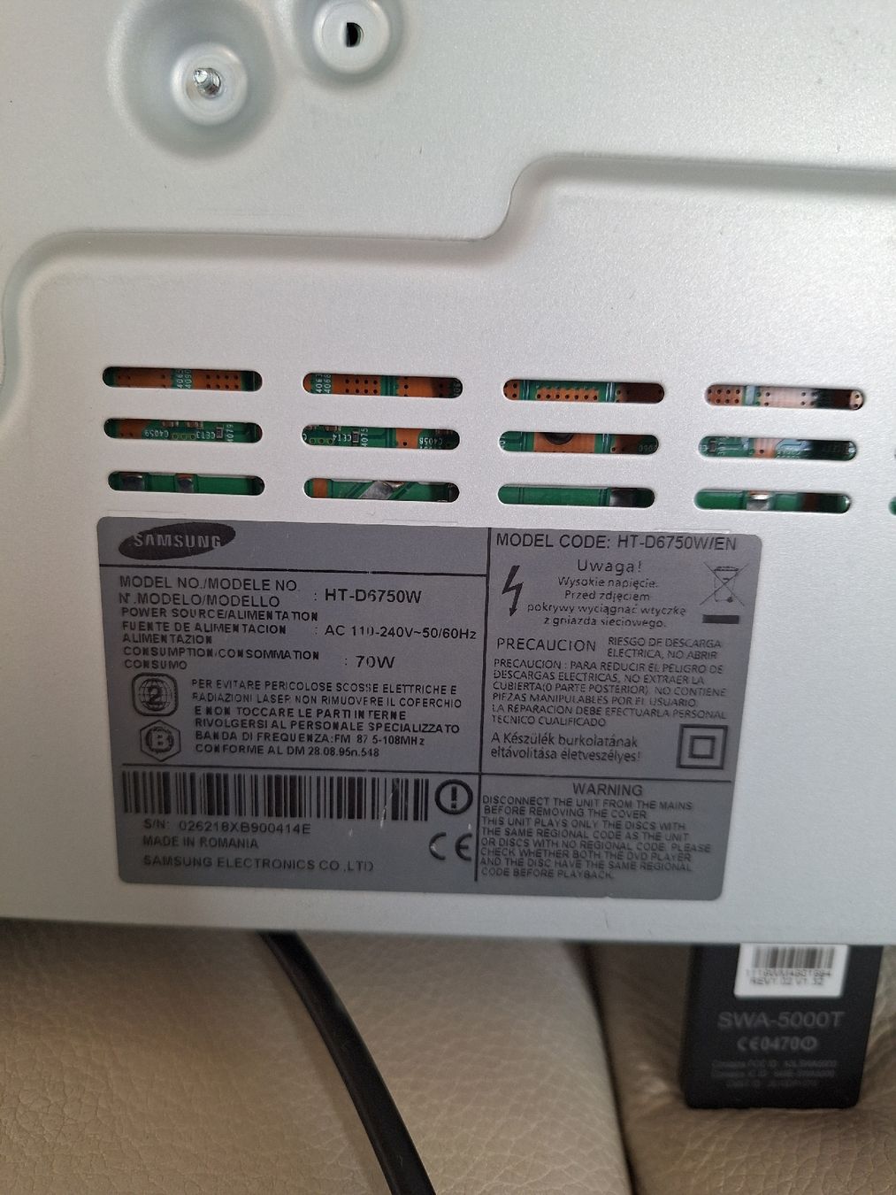 Samsung Lettore multimediale & Streamer: Kaputter DVD Player samsung – Difettoso da Pfäffikon SZ venduto da TobyPeterson 1