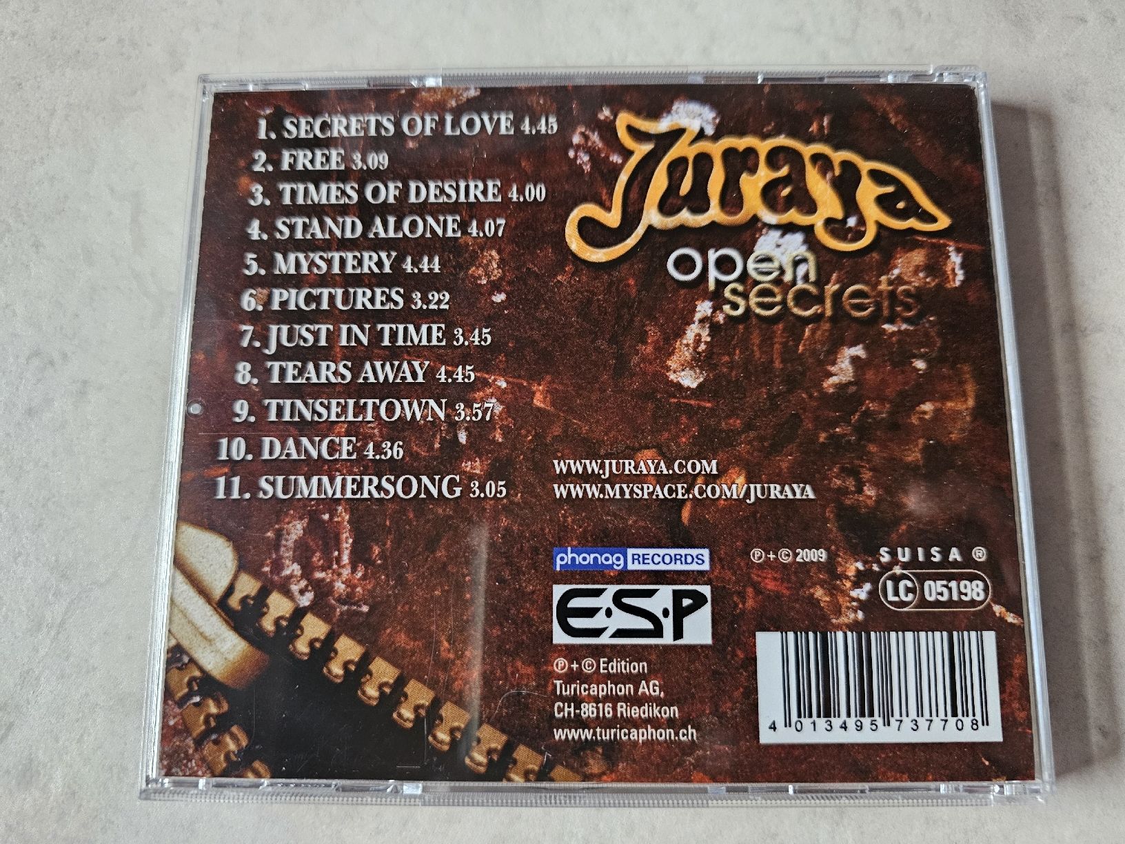 Juraya - Open Secrets / Mit Unterschriften (Gebraucht) in Schneisingen ...
