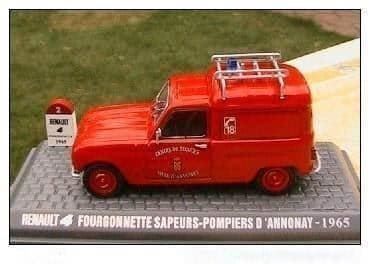 Renault Modellini d'auto: Renault 4 Fourgonnette "Sapeurs Pompiers D' Annonay 1963" – Nuovo e nell'imballaggio originale da Gerlafingen venduto da espero88 6