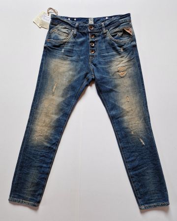 Replay Jeans Damen Pilar Boyfit W25