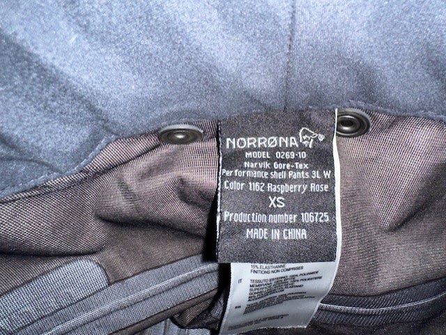 Norrøna Hosen: Norrona ski pants – Gebraucht aus Dallenwil von ZD2019 4