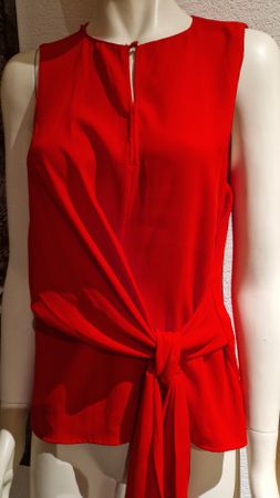 Zara Basic Sommer Top, Gr. M, rot - ideal für den Sommer!