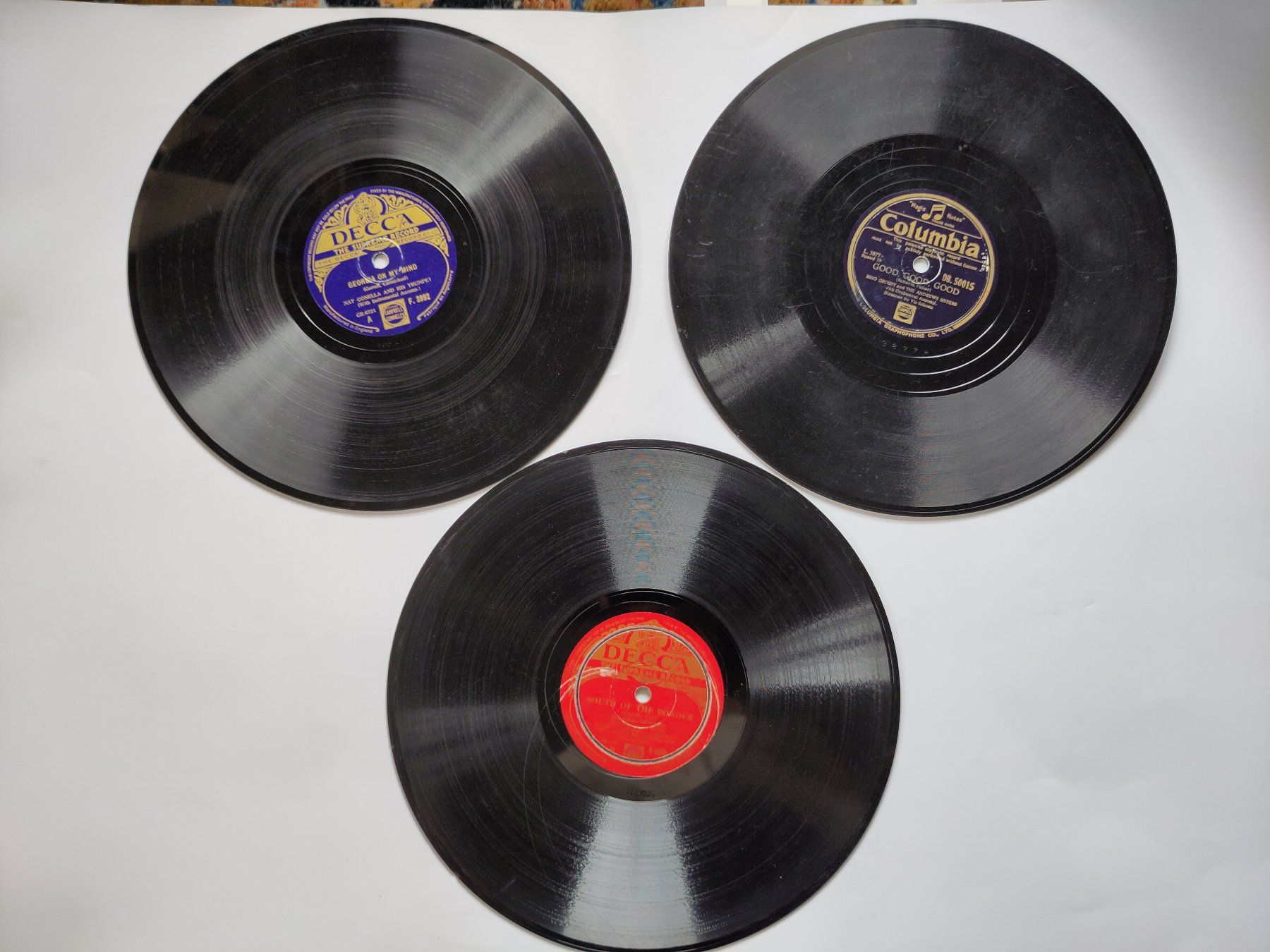Dischi in vinile: 12 x Swing-Schellacks, Teddy Stauffer, Count Basie in Album – Usato da Schaffhausen venduto da RolfMeister 7