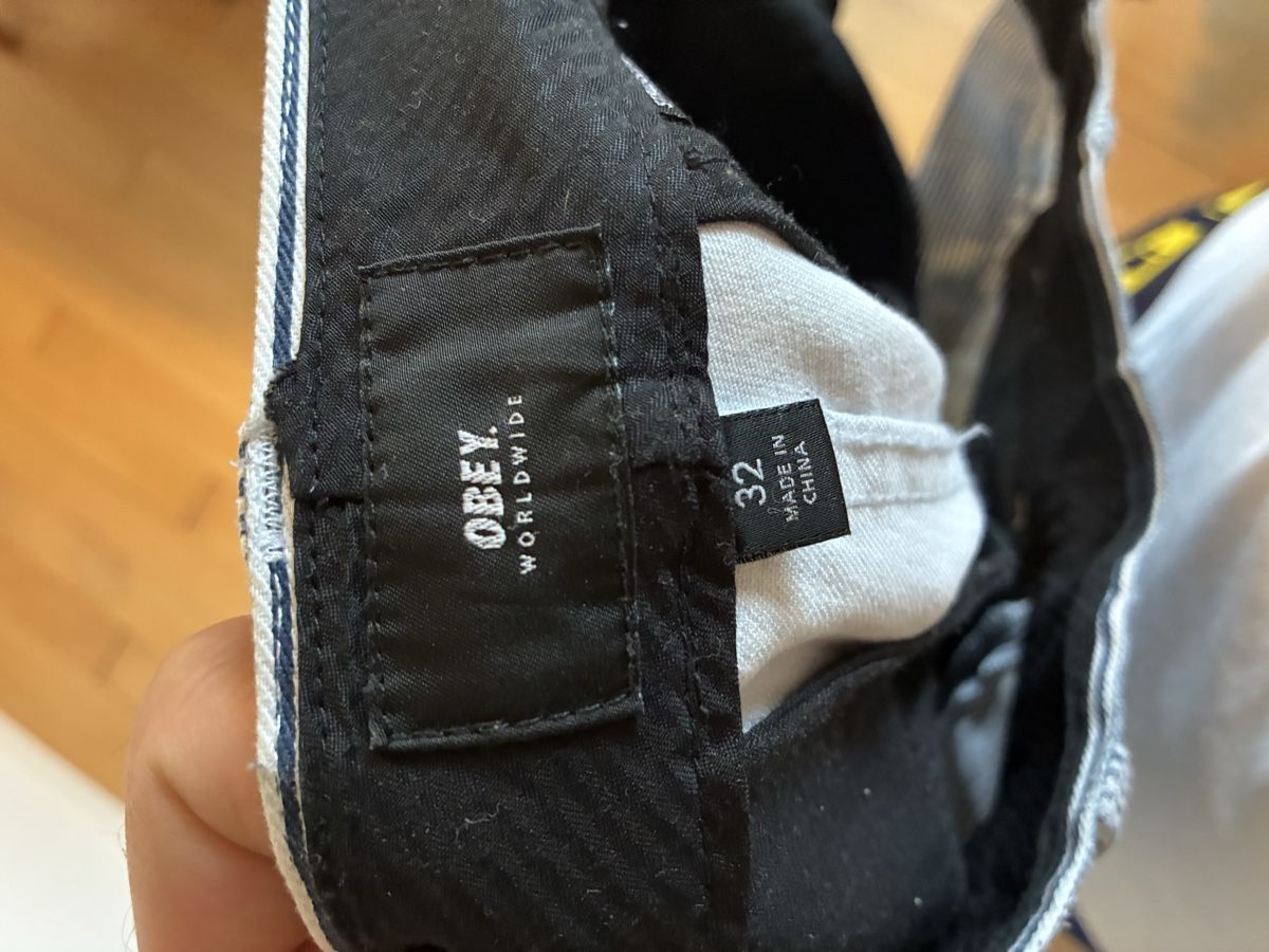 Obey Hosen: Obey Hose gestreift – Gebraucht aus Bern von jan_2clv 2