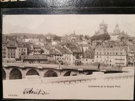 CP Lausanne -  Le Grand Pont 1910