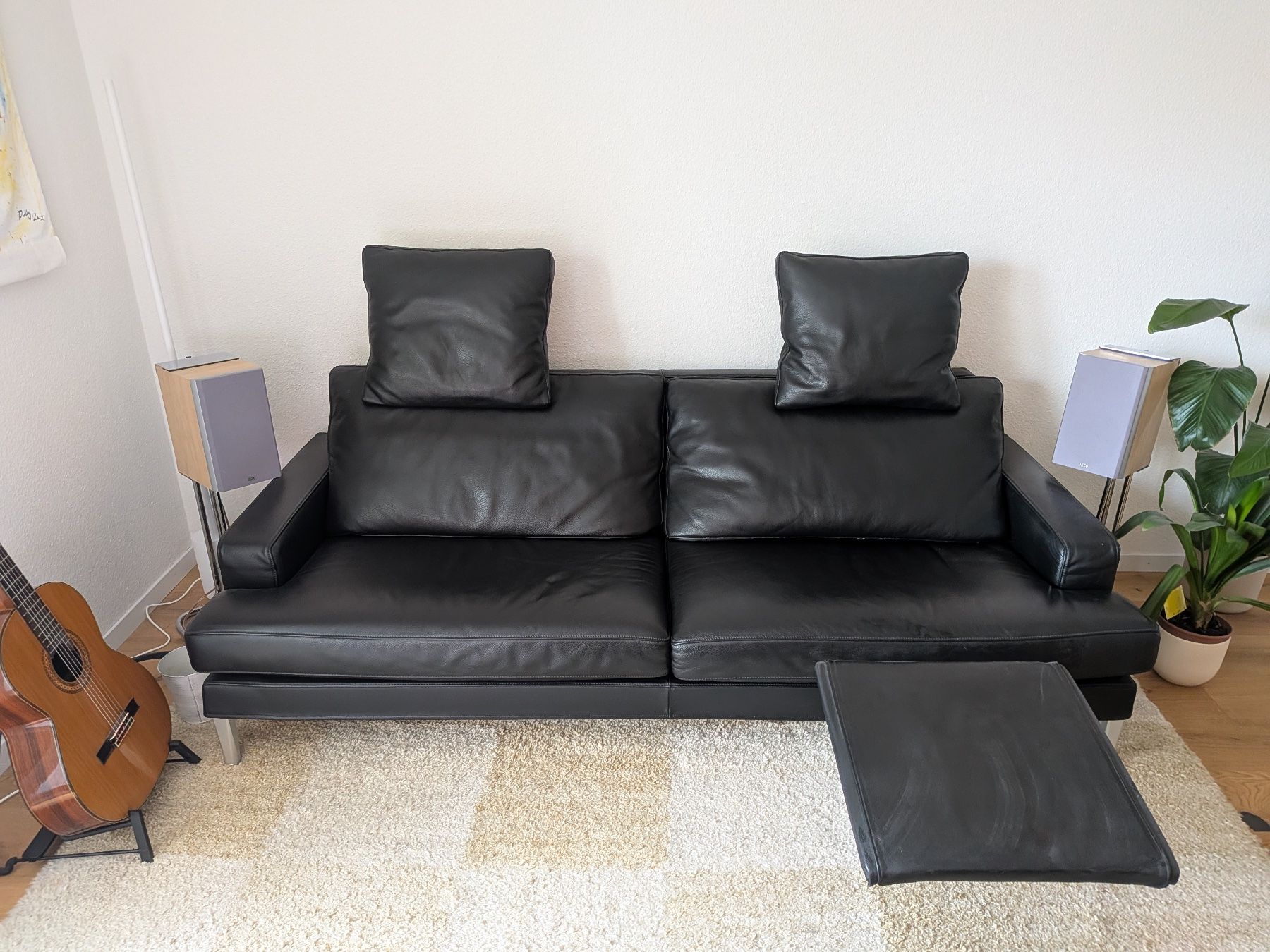 Divani: FSM Designersofa "Clarus" in schwarzem Leder – Usato da Kreuzlingen venduto da fix_wn55 2