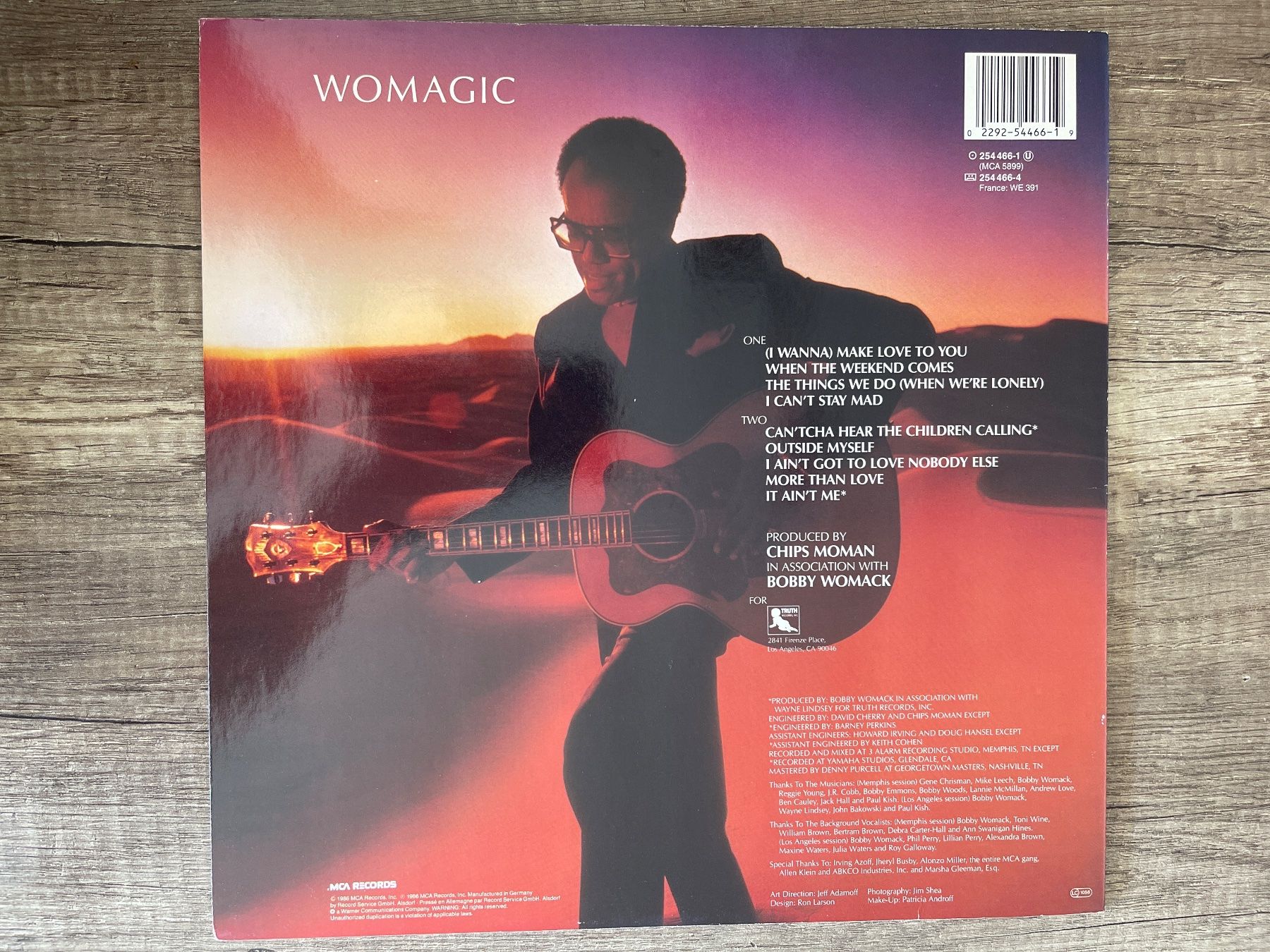 Dischi in vinile: A271/Bobby Womack - Womagic – Usato da Frutigen venduto da Philippe_jsp 1