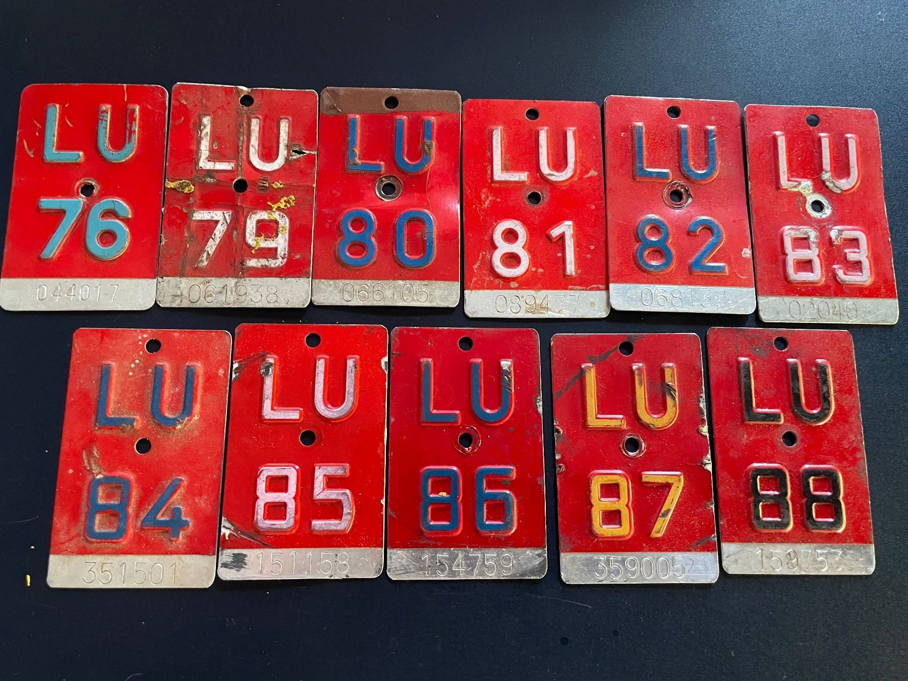 Ecriteaux: Lot Velonummern LU – D'occasion à Volketswil par rubin74